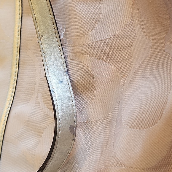 Coach Alexandra Signature Jacquard Tote - Picture 13 of 14